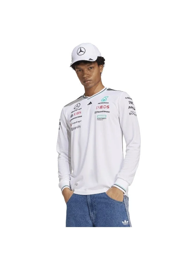 Adidas Mercedes - Amg Petronas Formula One Team Driver Jersey Authentic Long Sleeve
